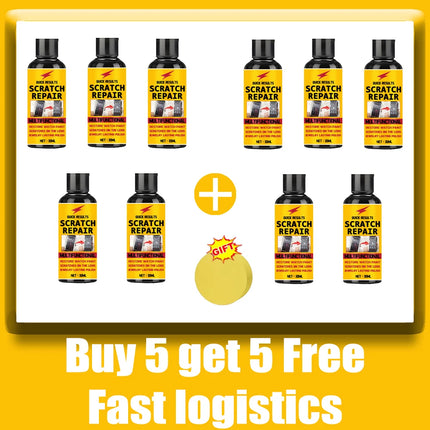 Glass scratch repair paste, can be used for windshield, bathroom glass doors, windows, etc., to restore polishing scratch paste