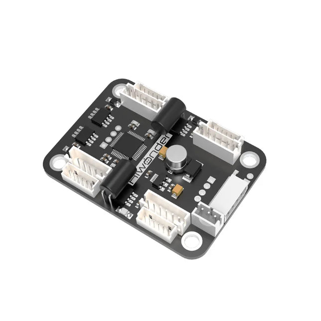 4-Channel Encoder Motor Driver with Onboard Voltage Regulation Circuit for Motor Control Intelligent Small Car