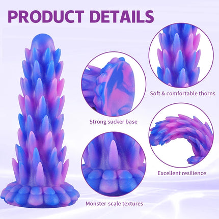 Sex Toys Monster Dildo Fantasy Huge Dildos Silicone Butt Plug Anal Dildo for Women and Men Prostate Massager Sex Toy for Adults