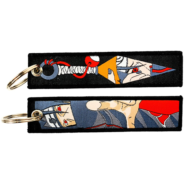 Classic Cartoon Keychain Anime Game Key Chain Accessories Keychains for Motorcycles and Cars Key Tag New Embroidery Key Fobs