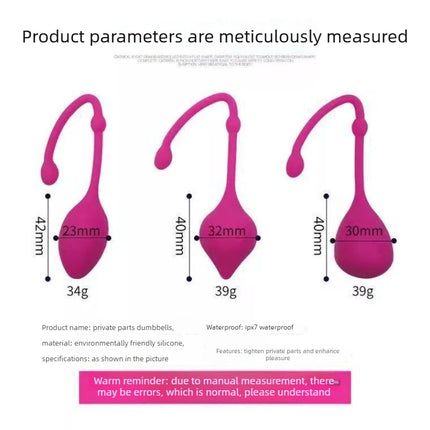 Safe Silicone Smart Kegel Ball Adult Couples Sex Toys For Women Supplies Masturbation Massage Ball Vagina Tighten Exercise