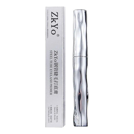 Zkyo Metal Iron Brush Mascara Primer Long-Lasting Curl, Waterproof & Sweat-Resistant Women's Thickening Lengthening Eye Makeup