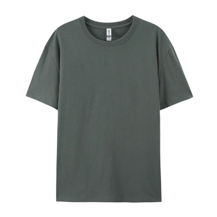 Customize 100% Cotton T-Shirt Quality Women & Men's Top Tee Design Brand Logo Print on Demand Crewneck Tee Workwear Team Clothes