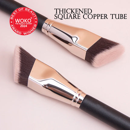 171S Angled Liquid Blush Foundation Brushes Cream Blush Brush Foundation Blending Makeup Brush Foundation Buffing Make Up Tool