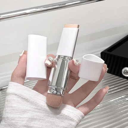 Natural Matte Double Head Foundation Make-up Stick High Coverage Pore Invisible Makeup Foundation Stick Long Lasting Make-up