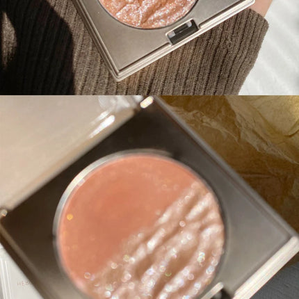 2-In-1 Highlighter And Contour Palette,Long-Lasting Radiant Contouring Makeup Waterproof Shimmer Face Makeup for Face & Body