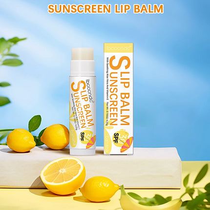 Sunscreen Lip Balm SPF30 UV Protection Moisturizing Hydrating Lip Balm Moisturizes Repairs Chapped Lips Lipstick Lip Care Makeup