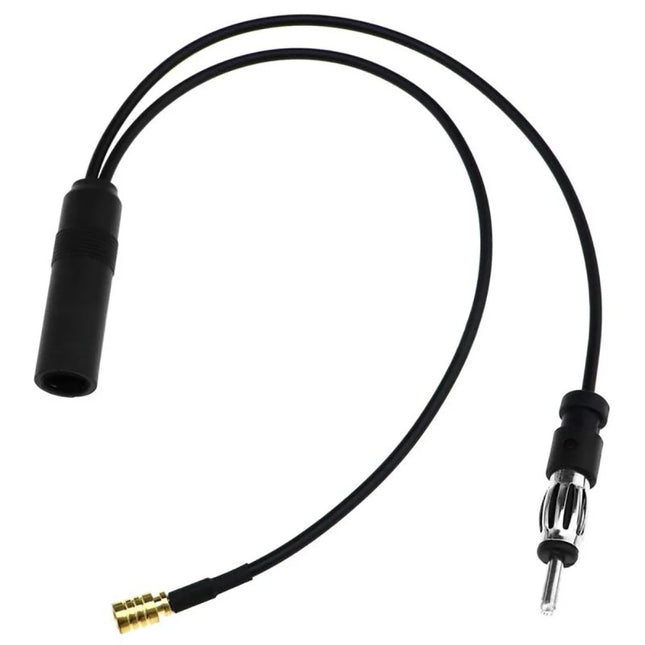 DAB & FM / AM Car Radio Aerial Active Antenna SMB DIN Splitter Adapter Cable Car Radio Active Antenna Auto Parts