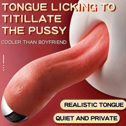 10 Modes Tongue Licking Vibrator for Women G Spot Clitoral Stimulator Dildo Nipple Female Masturbator Vibrators Sex Toys Aldult