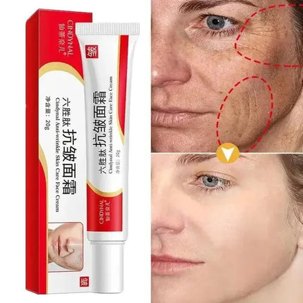 Six Peptide Wrinkle Remove Face Cream Firming Lift Anti-Aging Fade Fine Lines Whitening Moisturizing Smooth Skin Care Products