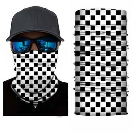New Fashion Stripe Design Face Mask Bandana For Women Men Sports Cycling Headbands Female Male Neck Scarf Balaclava Turban