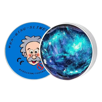 Lab Putty Crystal Clear Glass (1 Pack) Best Thinking Smart Crazy Stress Putty with Tin, Sensory & Bouncing Toy