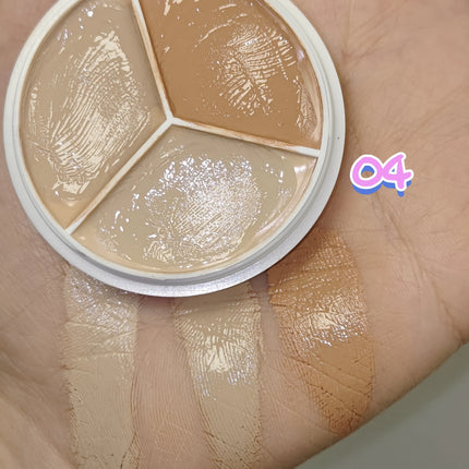 Full Coverage Concealer Foundation Cream Cover Dark Circles Acne Spots Dark Circles Contour Concealer Palette Makeup Cosmetics