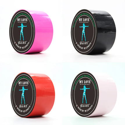 BDSM Fetish Rope Bondage Tape Slave Sex Toys For Couples Provocative Alternative Tied Self-adhesive Tape Role Play Harness Body