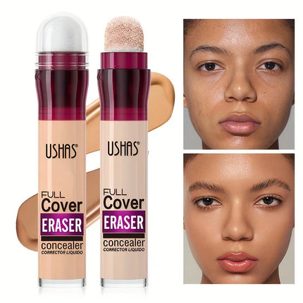 Sponge Head Concealer for Dark Circles, Tears, Freckles, Acne, Dark Circles, Pigmentation and Blemishes, Creating Natural Skin