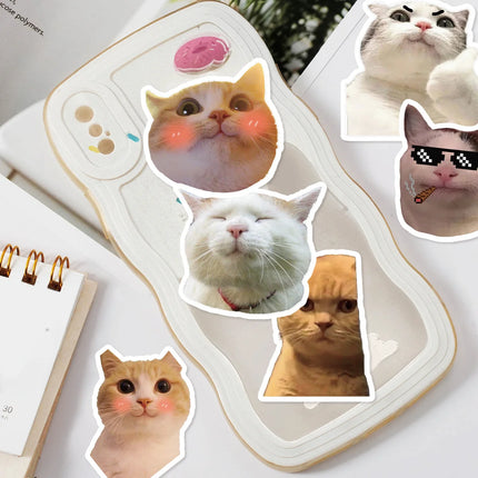 50Pcs/Bag,Funny Animals Stickers,Waterproof Be Suitable For Skateboard DlY Luggage Laptop Phone Creative Stationery ToysColor