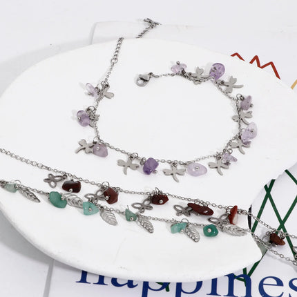 201 Stainless Steel Link Cable Chain Anklet Silver Color For Women Summer Beach Barefoot Jewelry 22.5cm(8 7/8") long, 1 Piece