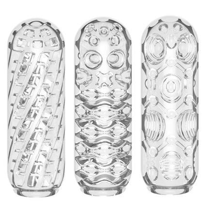 Masturbation for Men Penis Pleasent Aircraft Cup Device Soft Transparent Pocket Vaginal Sleeve Training 18 Adult Erotic Sex Toys