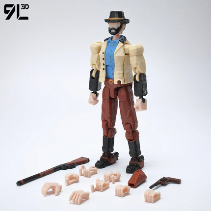 9L 3D Fantasy Warrior Character Model Horror Style Action Figure Desktop Display Collectible Toys Ornament Dummy13 Lueky13 Gifts