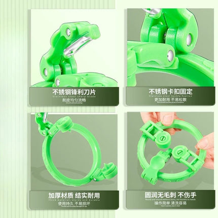 Handheld Rotary Apple Peeler Spiral Slicer for Fruit Vegetable Kitchen Gadget Gift Ideas Easy Use Corer Tool
