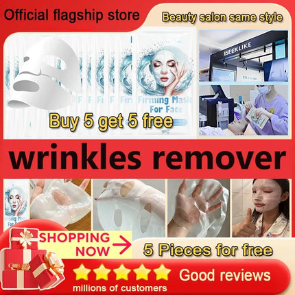 Collagen Face Mask anti Wrinkle Fade face Fine Line Lift Firm Skin Anti-Aging Brighten skin Care Korean Cosmetics