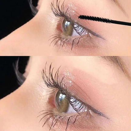 Black Head Mascara Ultra-fine Small Brush Lengthening 3D Lash Eyelash Extension Eye Lashes Long-wearing Black Color Mascara