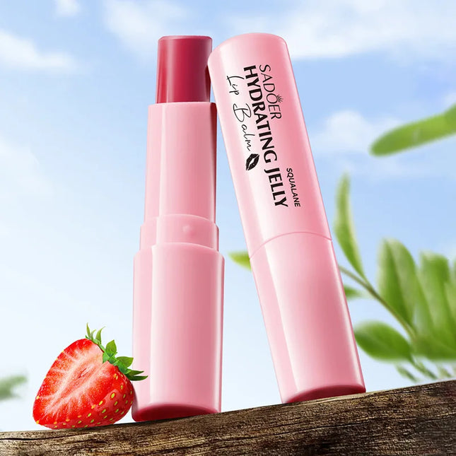 SADOER Fresh Fruit Lip Balm Moisturizing Anti-Cracking Repair Nourishing Hydrating Lipstick Beauty Skin Care
