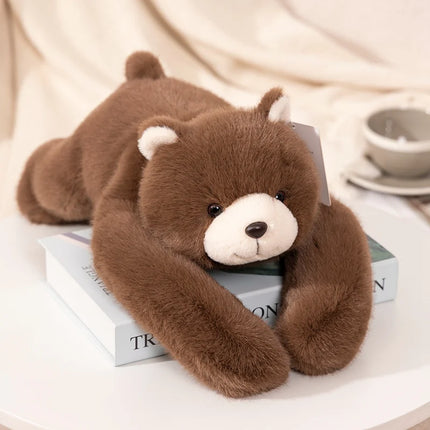Cute Animal Soft Plush Toys Long Arm Panda Dinosaur Bear Koala Carried On The Back  Plushies Animal Dolls Gifts For Friends