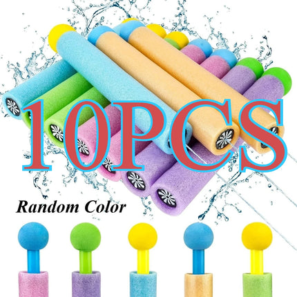 5/20 Pcs Kids Water Guns Set – Foam Bubble Sprayer Blaster with Detachable Nozzle,  Beach & Pool Summer Toys for Outdoor Play