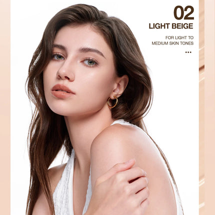 O.TWO.O Foundation Cream Makeup Brush Moisturizing Oil-Free Long-Lasting Waterproof Concealer Full-coverage Foundation Makeup
