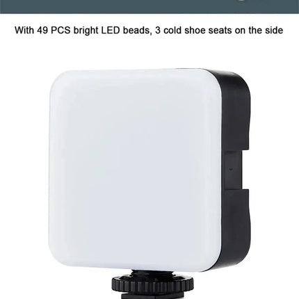 Smartphone Vlogging Kit With Tripod Phone Holder Mini Microphone LED Fill Light Starter For TikTok Live Stream Video YouTube