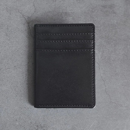 Orphic+ Playing Card Size in Leather Magic Tricks Card to Wallet Peek Switch Effects Close-up Illusions Gimmicks Mentalism Props