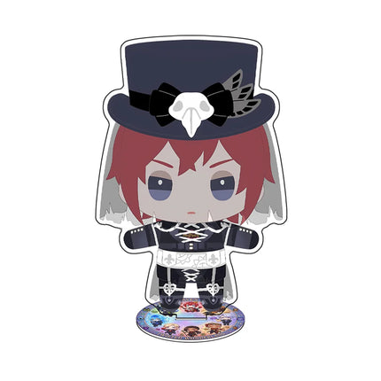 Anime Twisted Wonderland New style Cute Cartoon Malleus Draconia 10CM Acrylic Stand Keychain Cosplay Desk Decor Collect Gifts