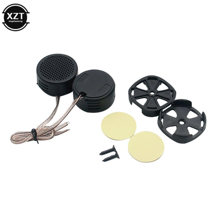 1pair Mini Dome Tweeter Loudspeaker 2x 500W Universal High Efficiency Loud Speaker Super Power Audio Sound Klaxon Tone For Car