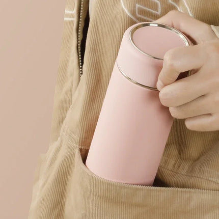 300ML Mini Insulated Cup 316 Stainless Steel Women's Small Portable Water Bottle Water Cup Women's Small Pocket Cup