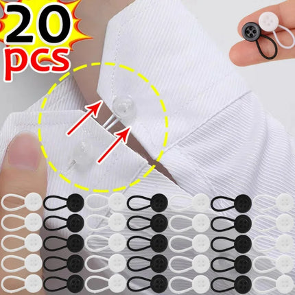 Extend Collar Button Nail Free Prolong Pants Waistline Cuffs Extension Buckle Jeans Waist Expand Buckles Trouser Waist Buttons