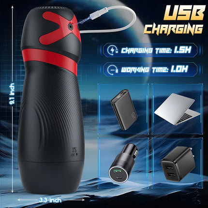 APP Wireless Control Automatic Sucking Vibration Masturbator Cup Automatic Blowjob Suking Machine Real Vagina Sex Toys For Men