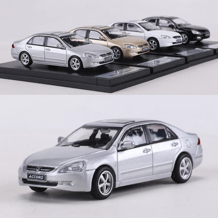 DCT 1/64 Honda 7th Generation Accord Car Alloy Motor Vehicle Diecast Metal Model Kids Xmas Gift Toys for Boys