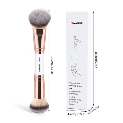 MAANGE 1pc Professional Angled Flat Makeup Brush for Foundation Powder Brush Concealer Cream Air Cushion Makeup Accessories Gift