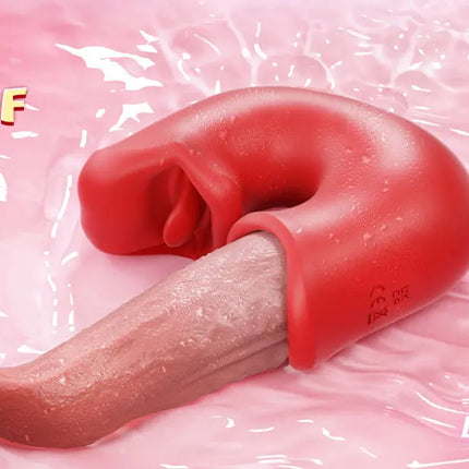 3 in 1 Realistic Tongue Vibrators for Women Dildo Occlusion and Swinging Clitoris Stimulator Adult Sex Toys Female Masturbator
