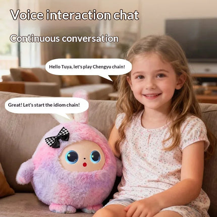 Generic Ai Interactive Plush Doll Voice Continuous Chat Multilingual Smart Robot Early Educational Toy For Kids Toddlers Play