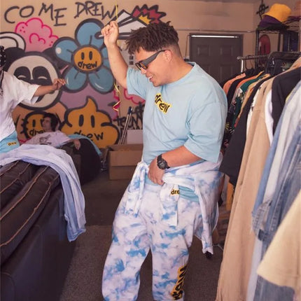 Drew House New Pants Gym Women House Sportswear Tracksuit House Bottoms Skinny Sweatpants Trousers Pants Gyms Pants