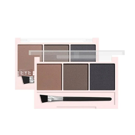 Three-color eyebrow powder natural long-lasting shadow three-dimensional eyebrow shape waterproof eyebrow cream Makeup Cosmetics