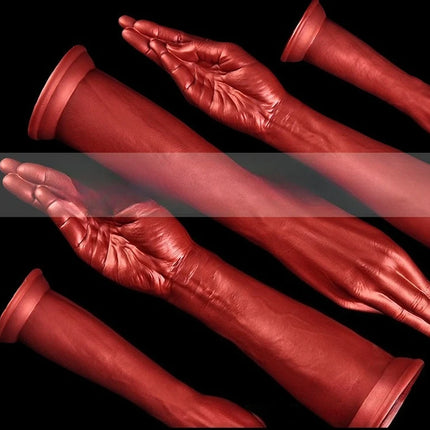 46cm Fist Hand Anal Plug Arm Dildo Vaginal Butt Dilator Deep Stimulator Anus Expander Big Dildo Masturbator Adult Anal Sex Toys