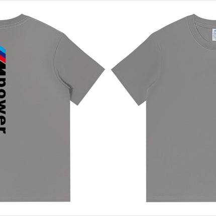 Men's 2026 BMW M POWER Short Sleeved T-shirt Men's Half Sleeved Clothing Custom Team Clothing Motorcycle Riding Clothing Trend
