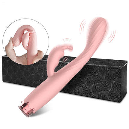 Beginner Rabbit Vibrator G-Spot Vibrator for Women Vagina Clitoris Stimulator Female Masturbator Adult Goods Sex Toy for Women