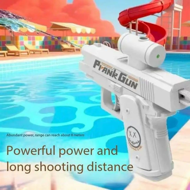 Double directional water gun for pranks, a fun prop for pranks, suitable for prank enthusiasts, funny gifts, and party props