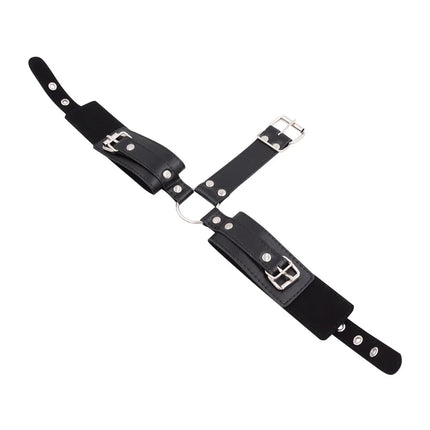 Bondage PU Leather Restraints Collar Fetish Sex Game BDSM Adult Toy Sex Shop Slave Neck Handcuffs Sex Products For Couple Gay