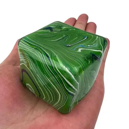 Soft and Glutinous Sensory Stress-relief Toy Cube Filled with Gel Stretchable Ball Soft Ice blind box Slow Rebound