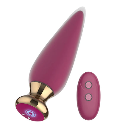 Anal Plug Vibrator 10 Vibration Modes Anal Toy For Couples Prostate Massager Sex Toys With Remote Control Vibrator Anal Toys